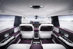 Салон Rolls-Royce Phantom